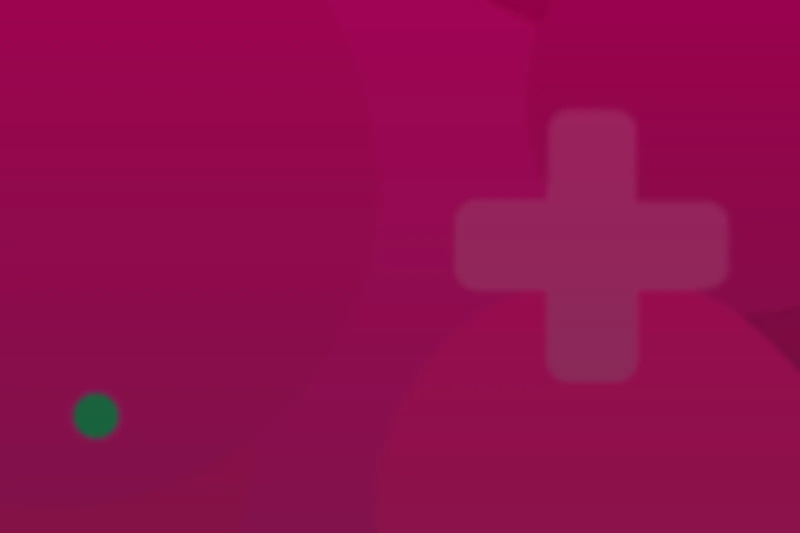 Dekoratives Motiv in den Farben der Jakomini-Apotheke (Bordeaux und Grün)